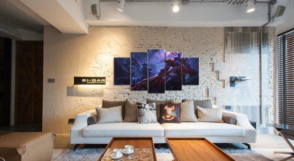 LOL League Of Legends Jhin 4 Gaming Canvas Wall Art