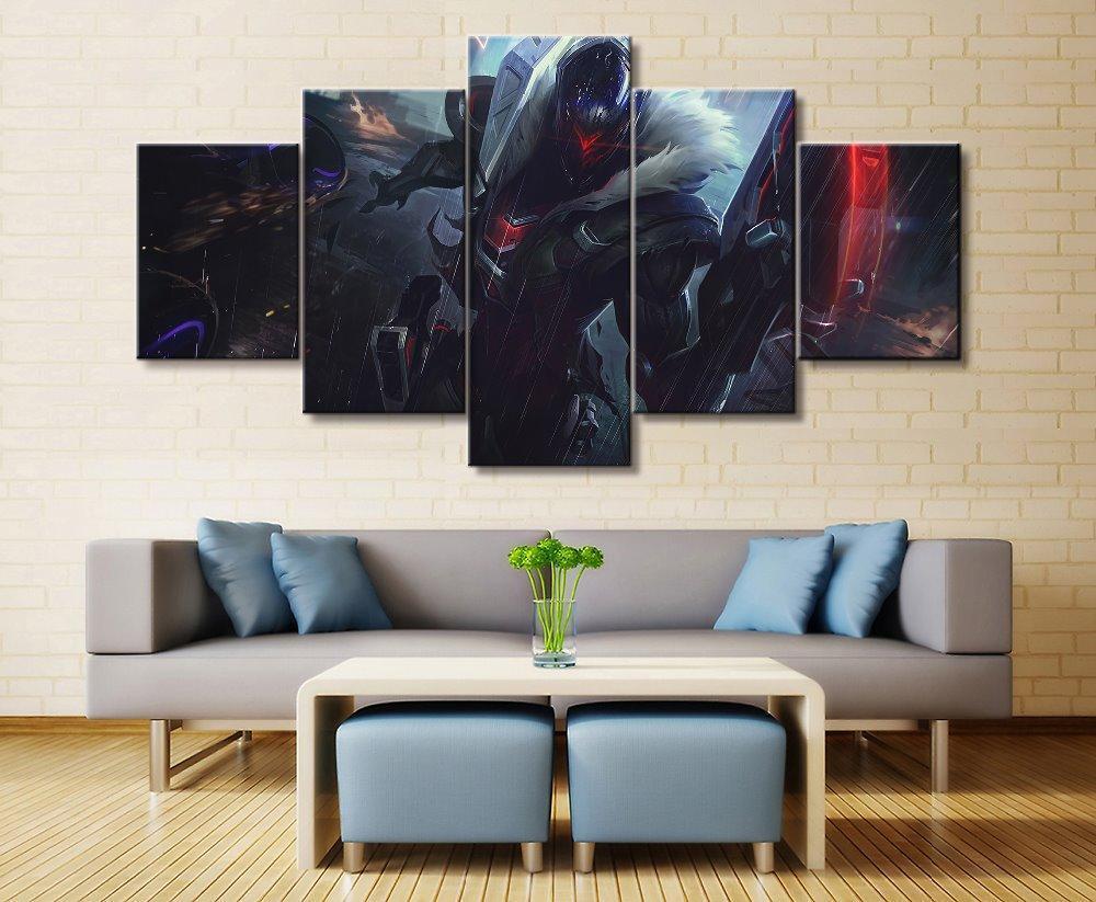 LOL League Of Legends Jhin 2 Game Canvas Wall Art