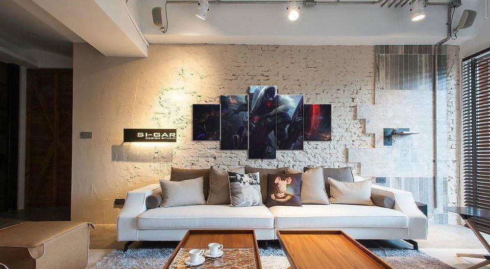 LOL League Of Legends Jhin 2 Game Canvas Wall Art