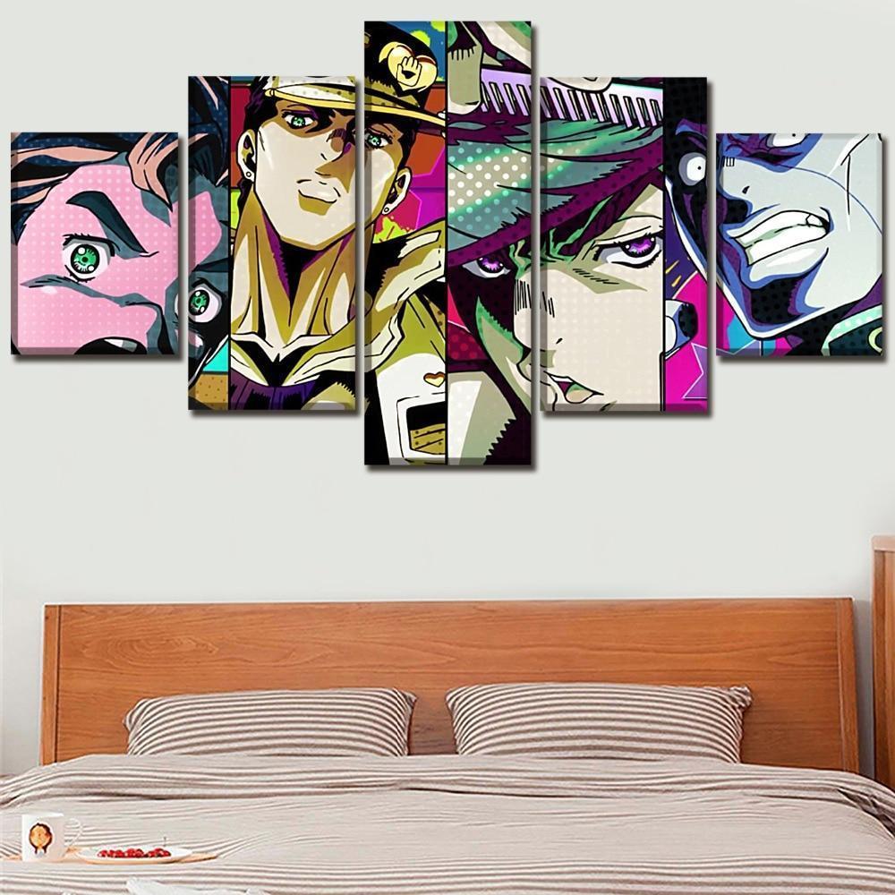 JoJo's Bizarre Adventure 3 Anime Canvas Wall Art