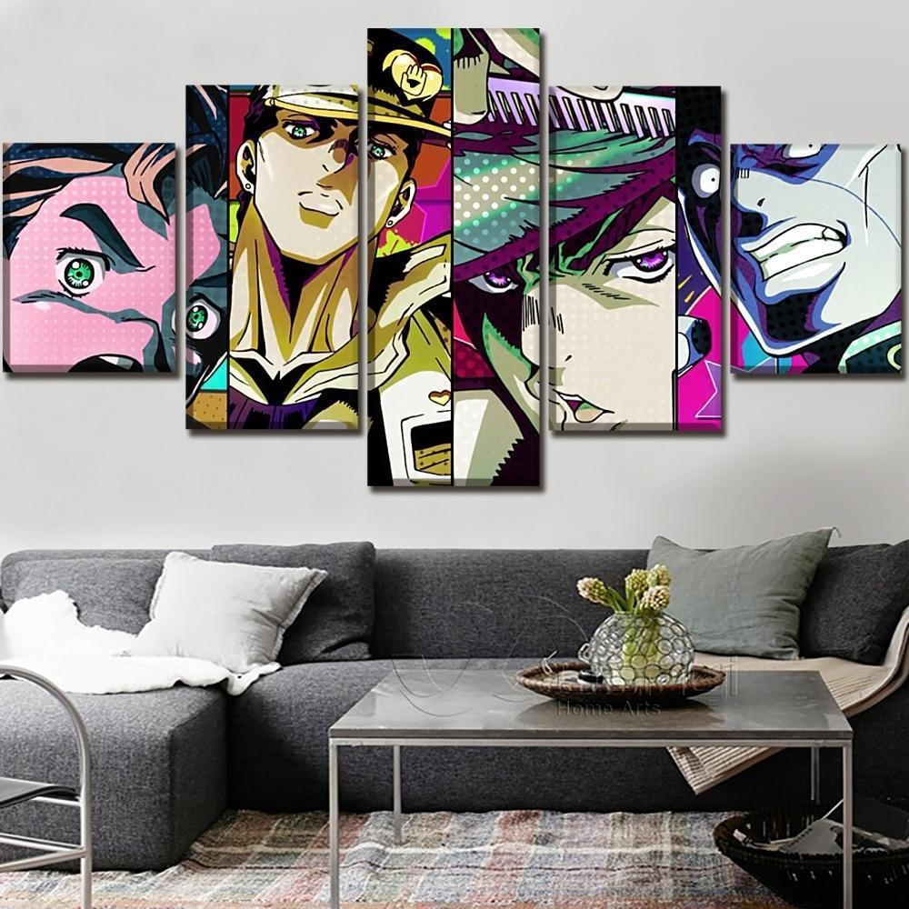 JoJo's Bizarre Adventure 3 Anime Canvas Wall Art
