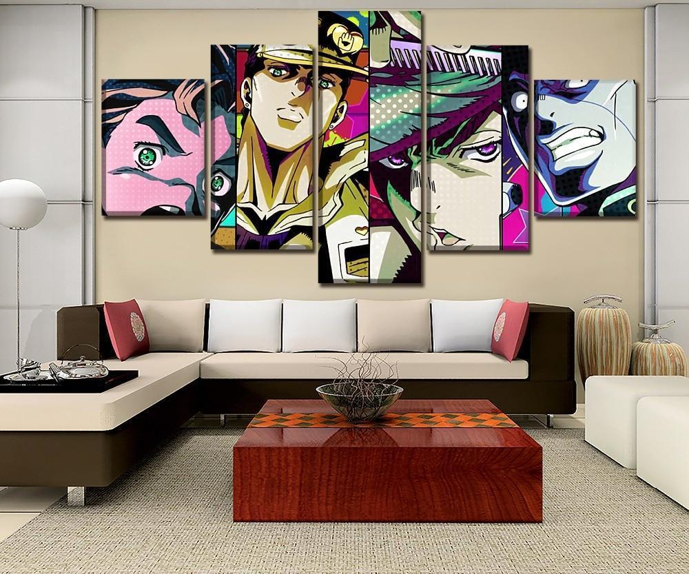 JoJo's Bizarre Adventure 3 Anime Canvas Wall Art