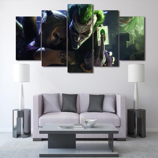 Joker Batman Movie DC Canvas Wall Art