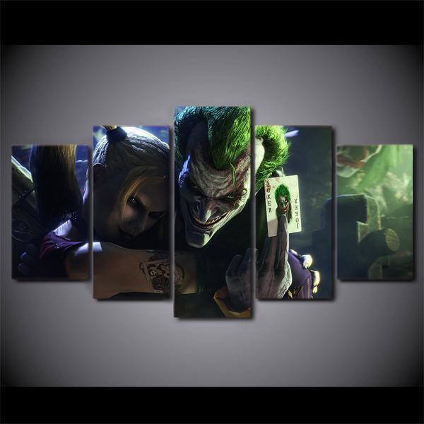 Joker Batman Movie DC Canvas Wall Art