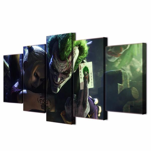 Joker Batman Movie DC Canvas Wall Art