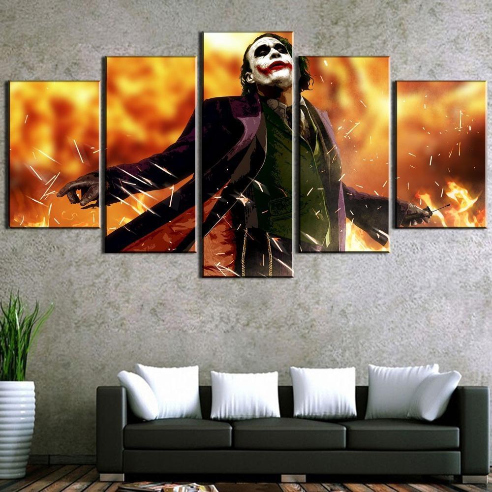 Joker Glory DC Canvas Wall Art