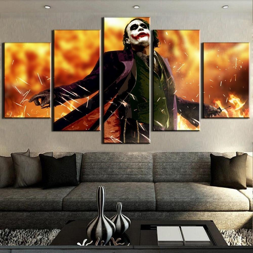 Joker Glory DC Canvas Wall Art