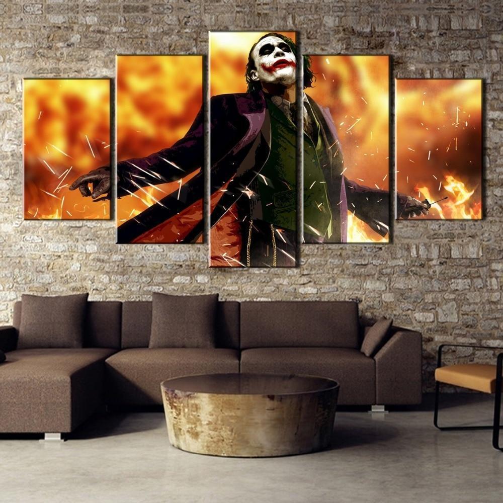 Joker Glory DC Canvas Wall Art