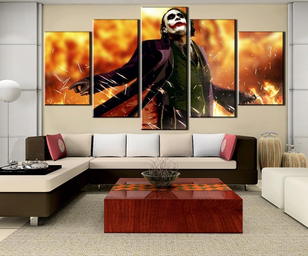 Joker Glory DC Canvas Wall Art