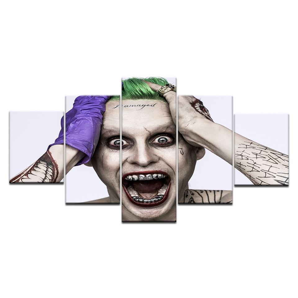 Joker Suicide Squad DC Canvas Wall Art