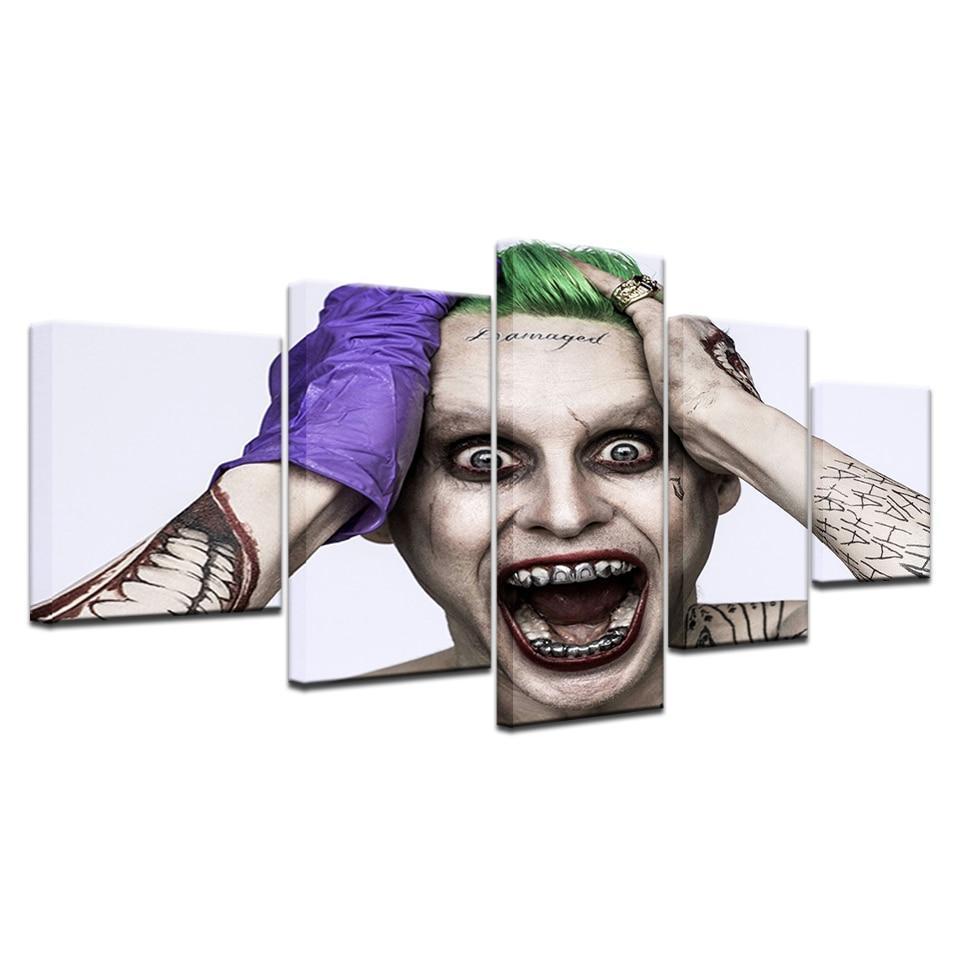 Joker Suicide Squad DC Canvas Wall Art
