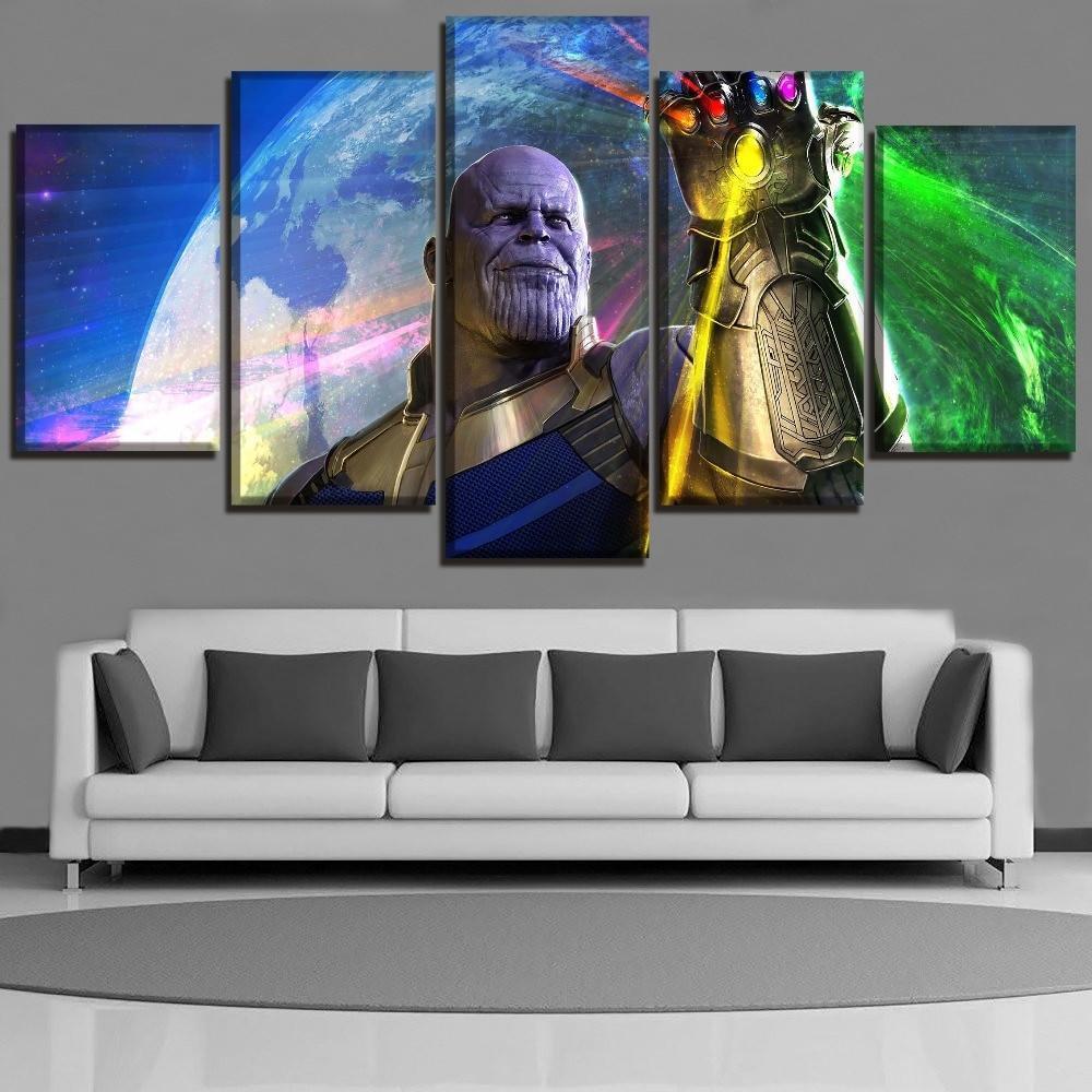 Josh Brolin Thanos Marvel Canvas Wall Art