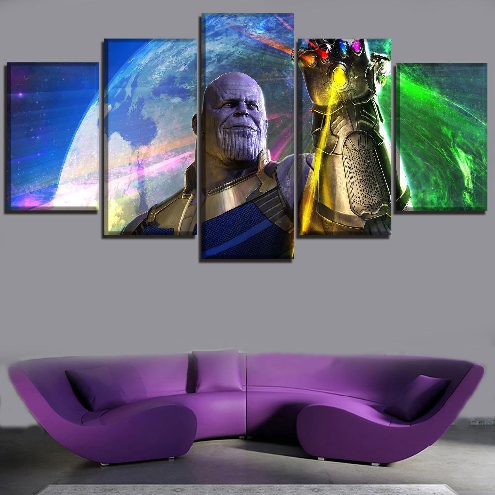 Josh Brolin Thanos Marvel Canvas Wall Art