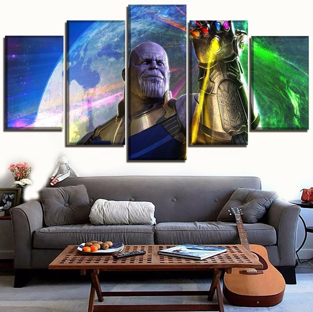 Josh Brolin Thanos Marvel Canvas Wall Art