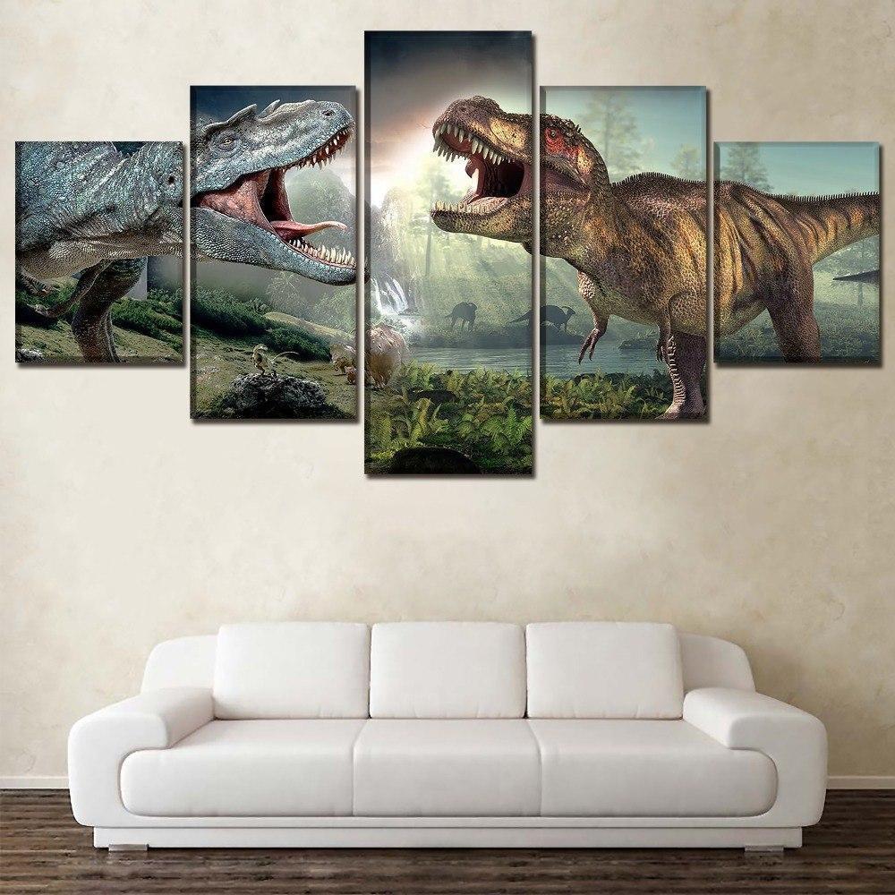 Jurassic World 2 Dinosaurs  Canvas Wall Art