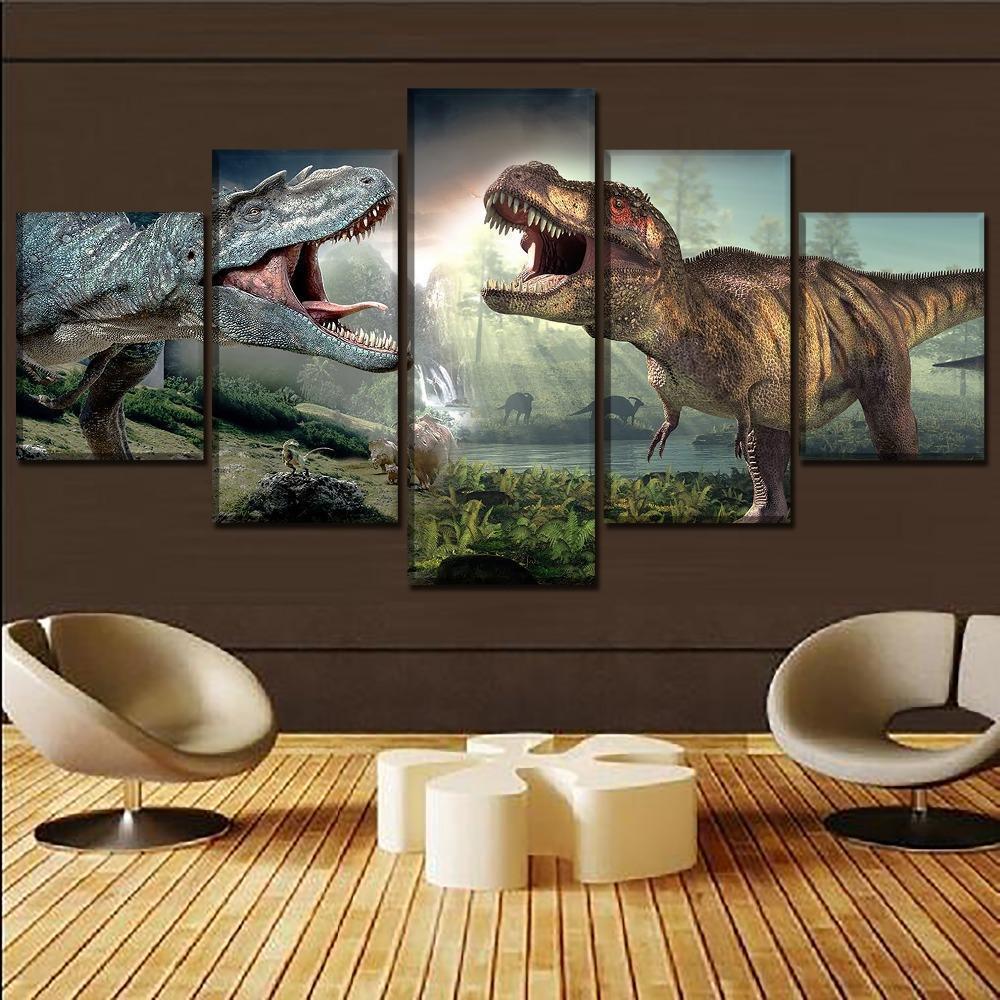 Jurassic World 2 Dinosaurs  Canvas Wall Art