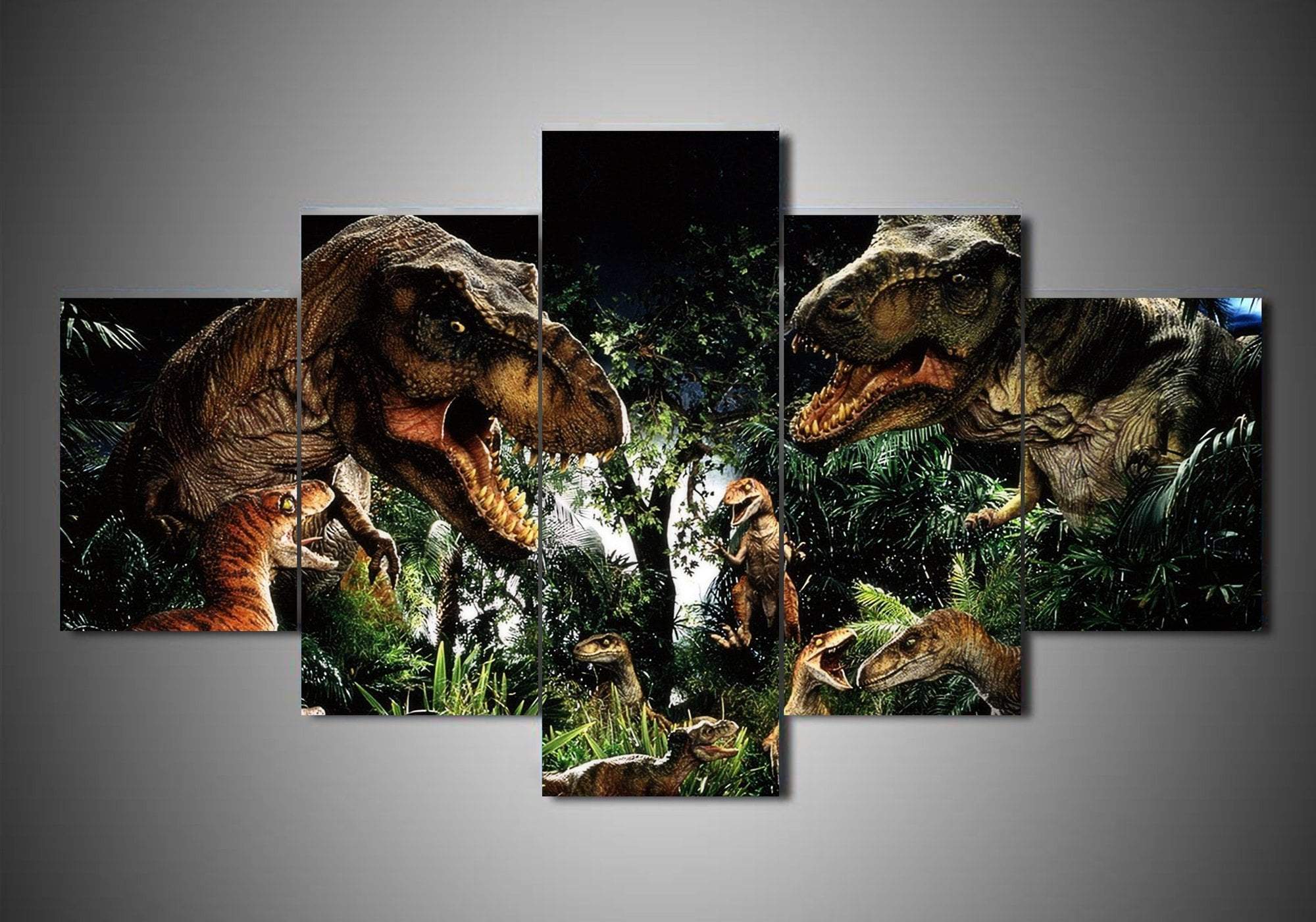 Jurassic World 2 Movie Canvas Wall Art