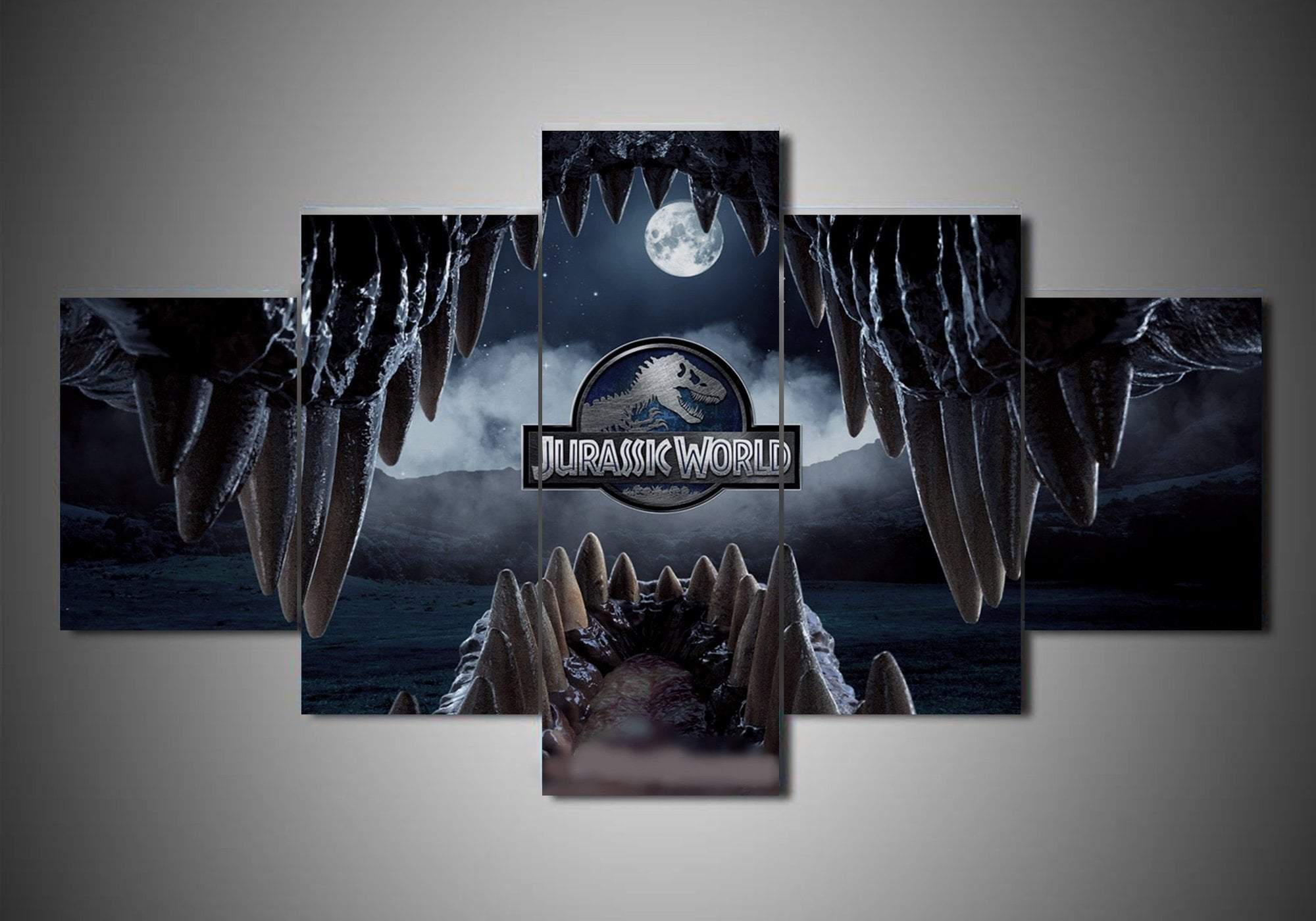 Jurassic World 4 Movie Canvas Wall Art