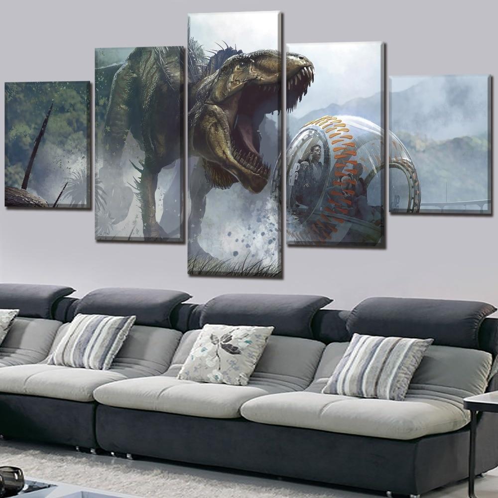 Jurassic World Evolution Canvas Wall Art