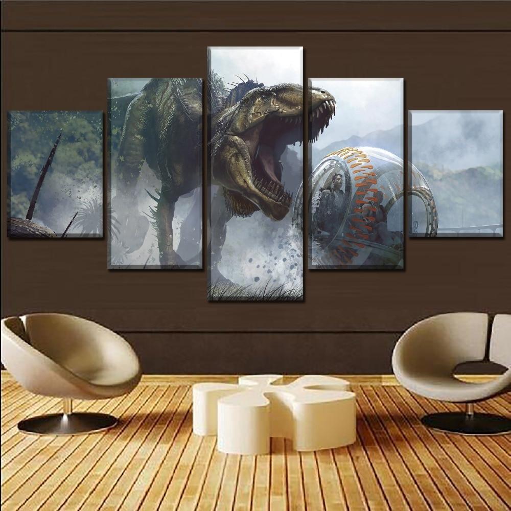 Jurassic World Evolution Canvas Wall Art