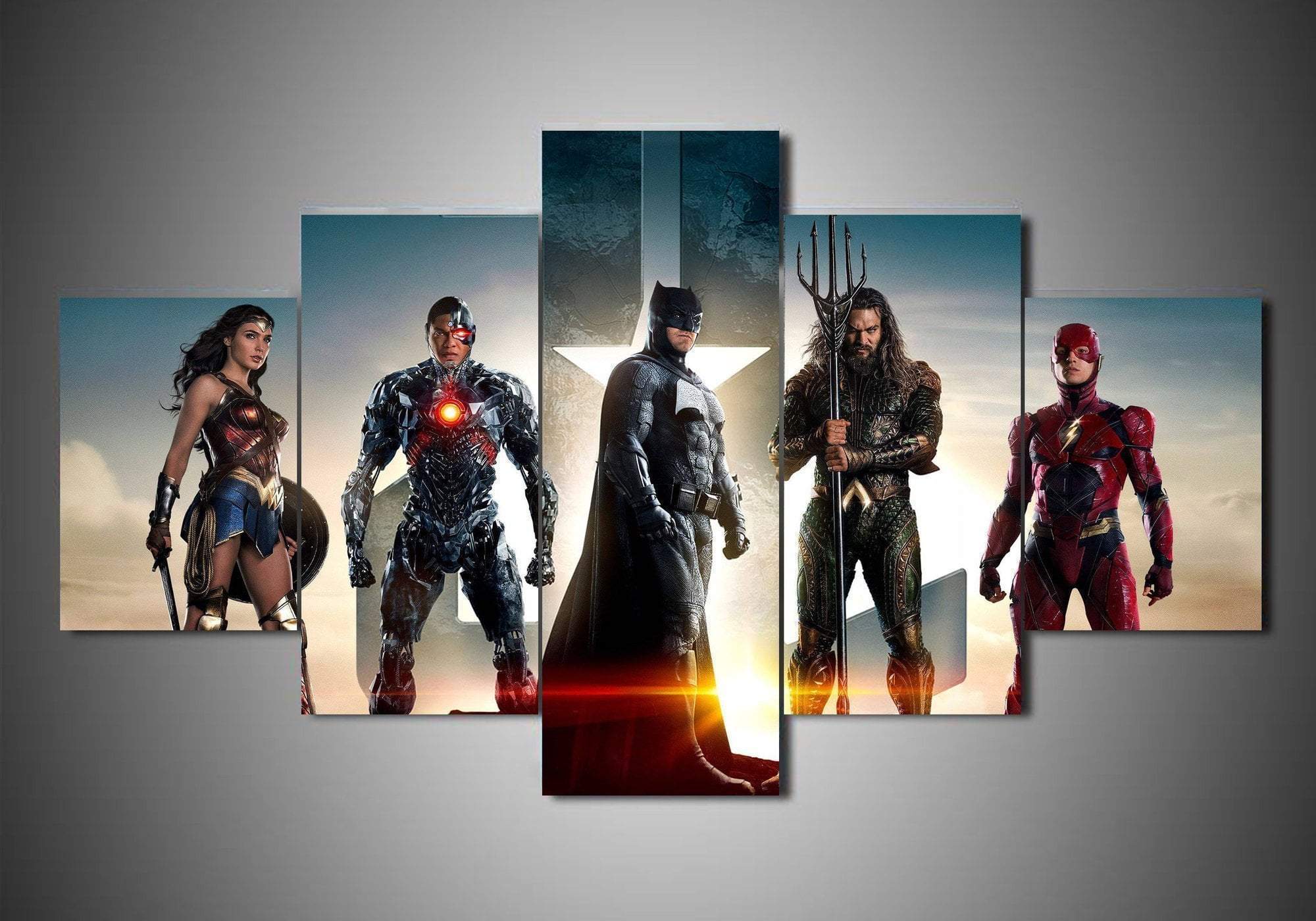 Justice League 1 DC Canvas Wall Art