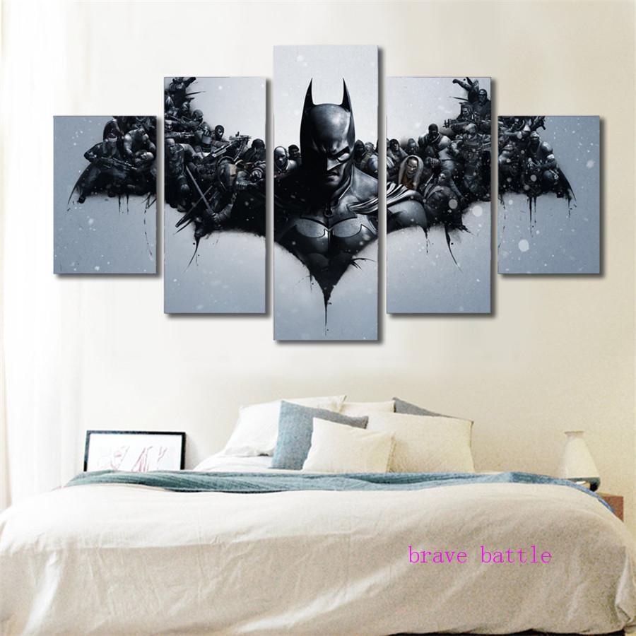 Justice League Batman DC Canvas Wall Art