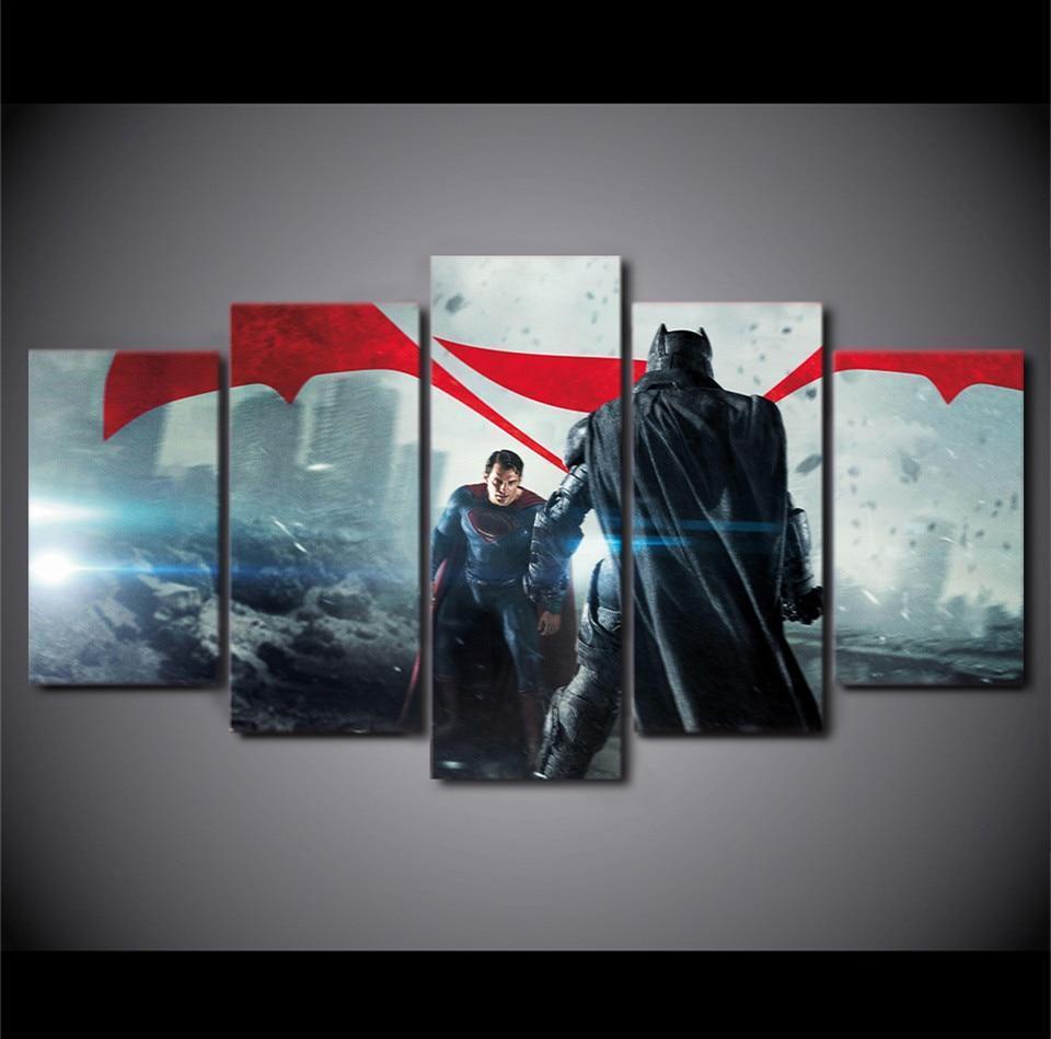 Justice League Batman Vs. Superman Poster 1 DC Canvas Wall Art