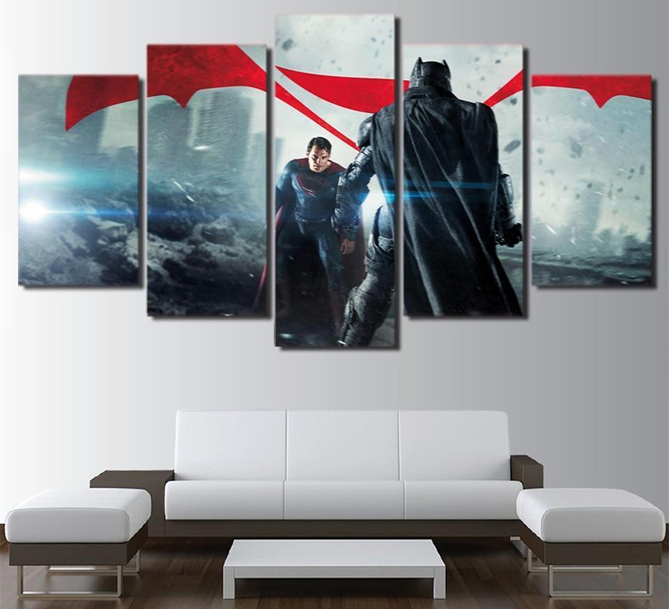 Justice League Batman Vs. Superman Poster 1 DC Canvas Wall Art