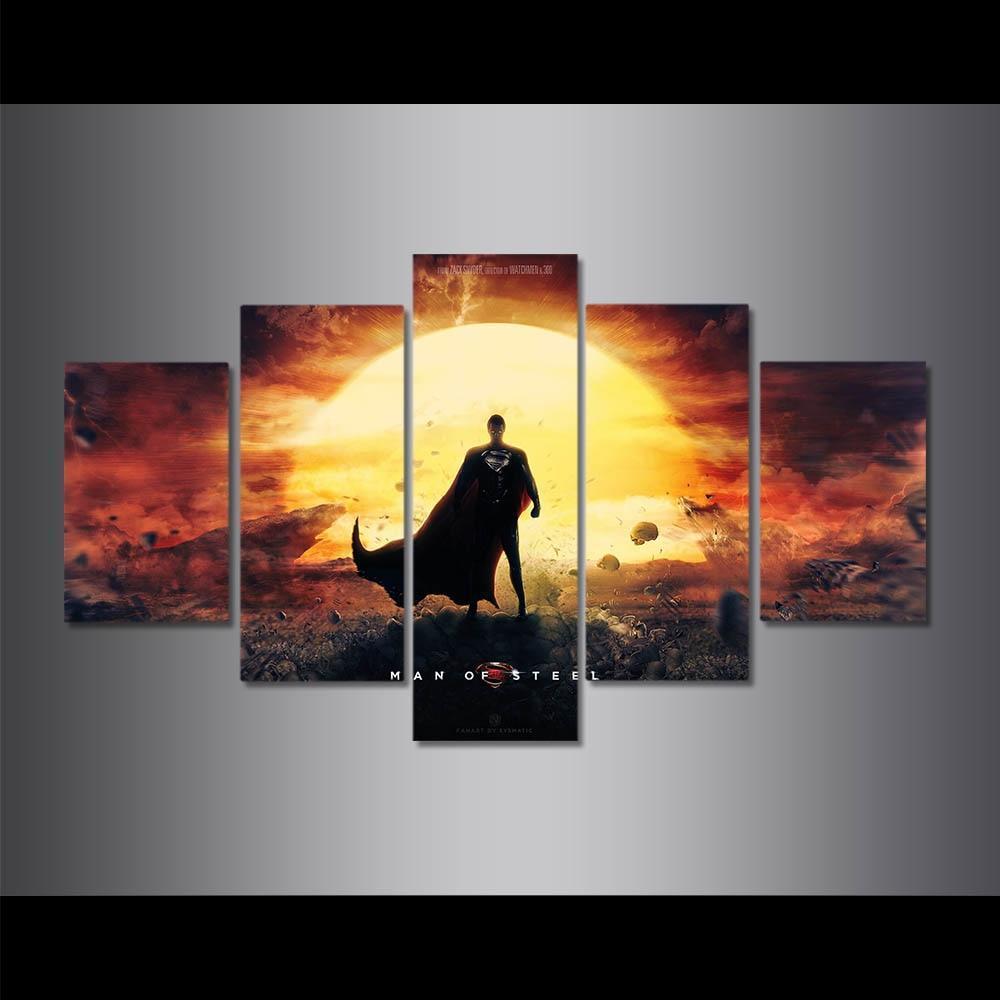 Justice League Superman DC Canvas Wall Art