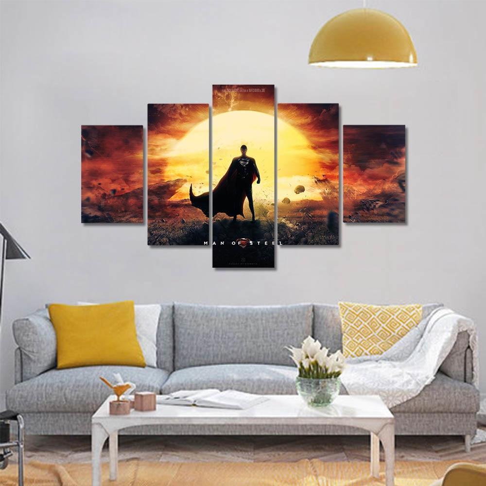 Justice League Superman DC Canvas Wall Art