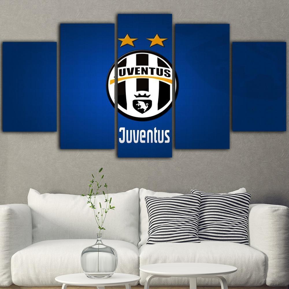 Juventus Logo Sport Canvas Wall Art