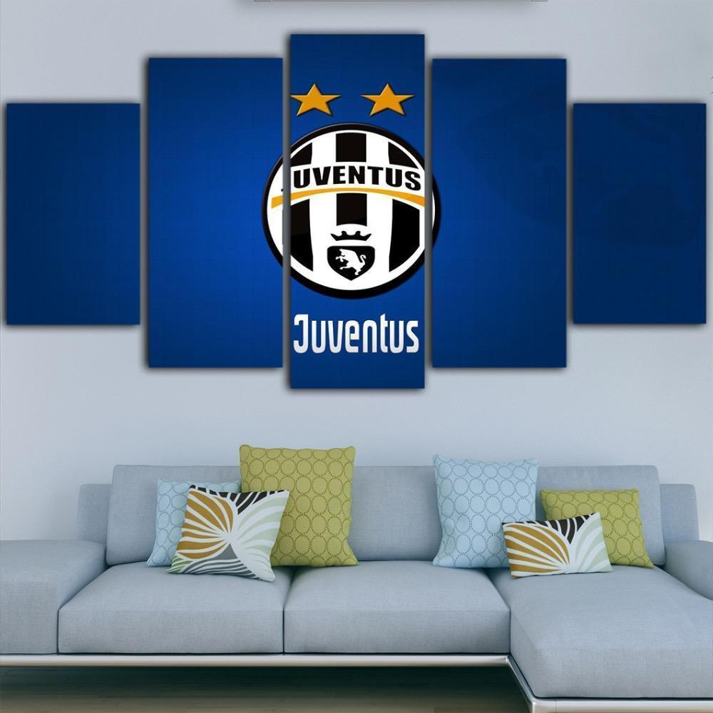 Juventus Logo Sport Canvas Wall Art