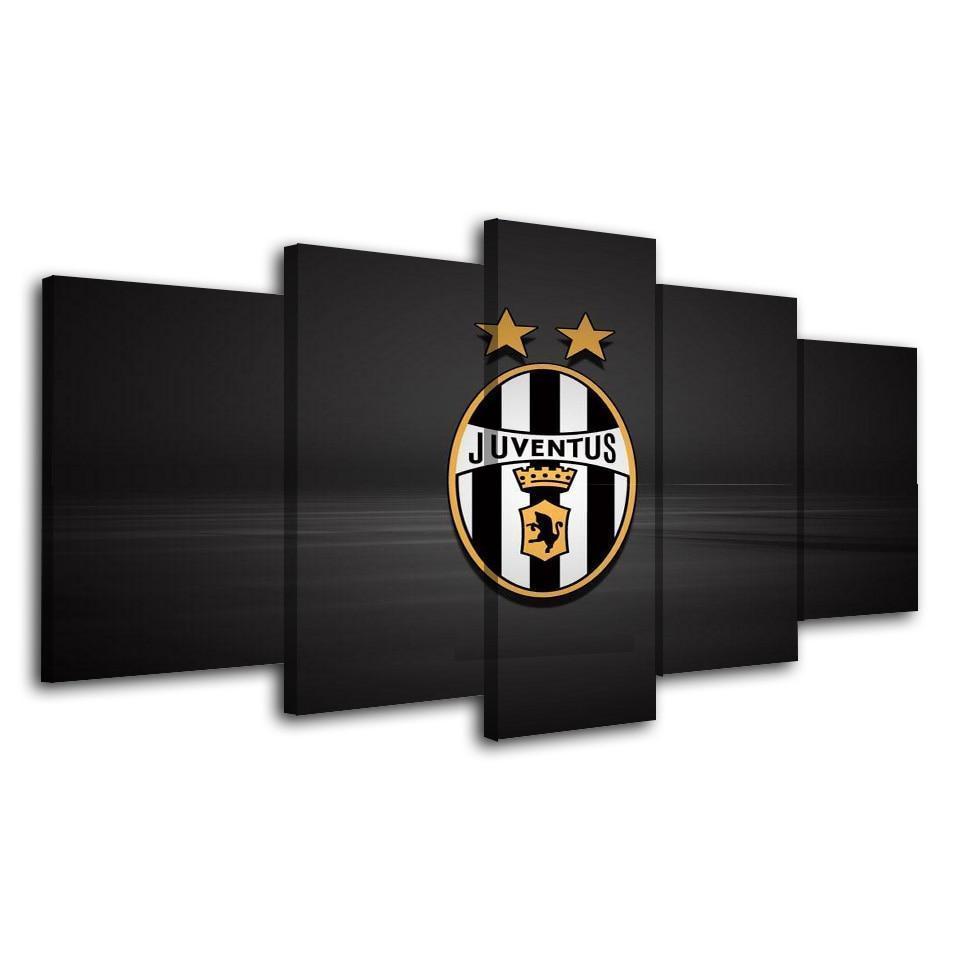Juventus Logo v3  Sport Canvas Wall Art
