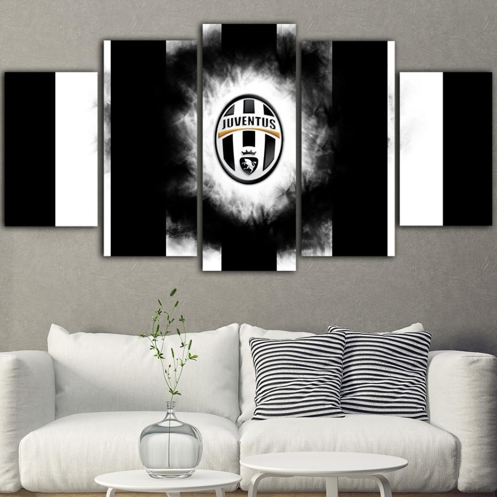 Juventus Logo v5 Sport Canvas Wall Art
