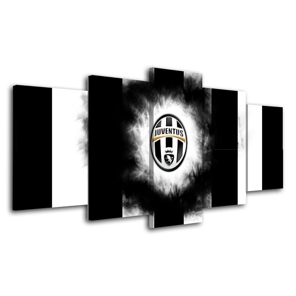Juventus Logo v5 Sport Canvas Wall Art