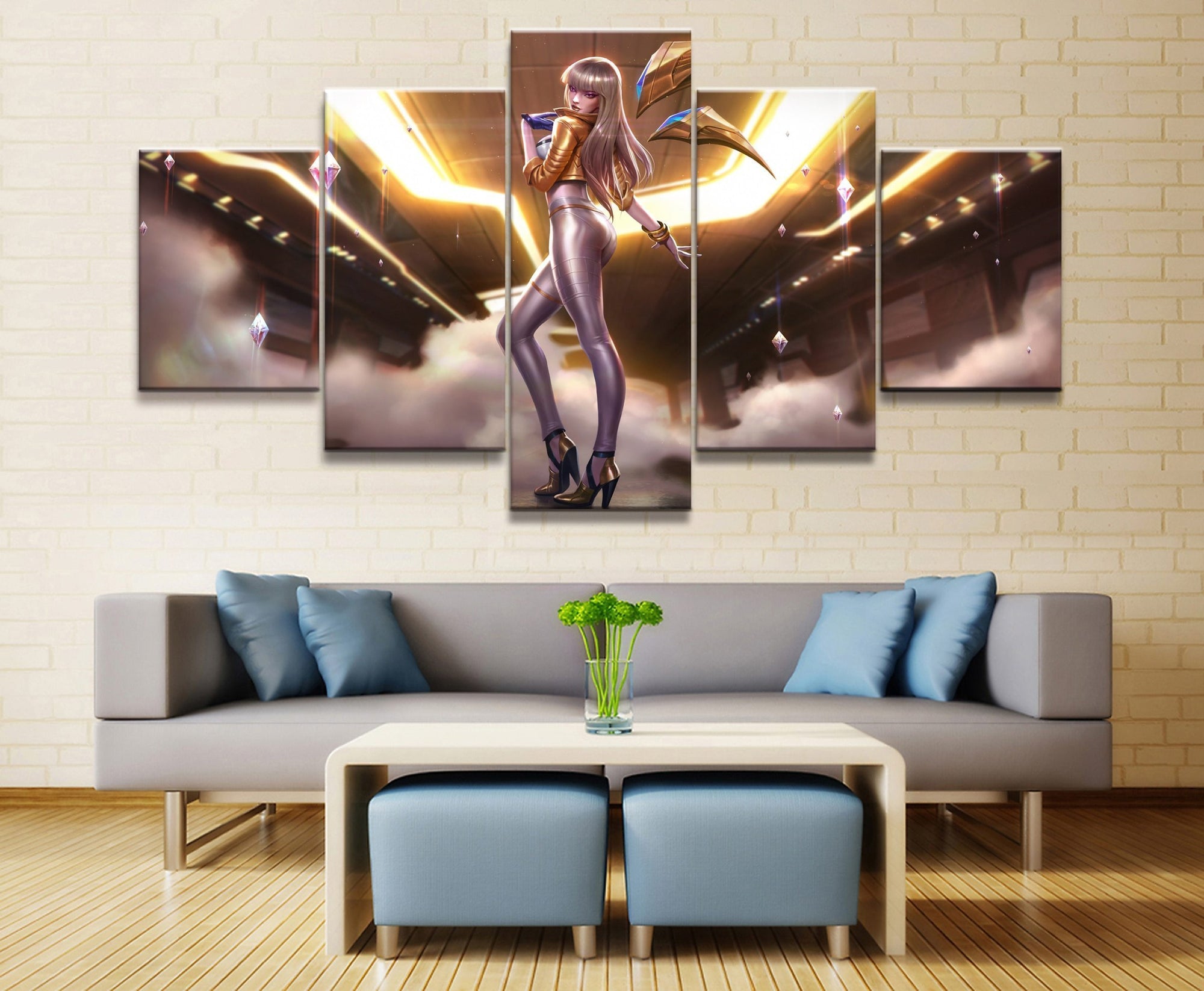 LOL League Of Legends Kai'Sa 2 Game Canvas Wall Art