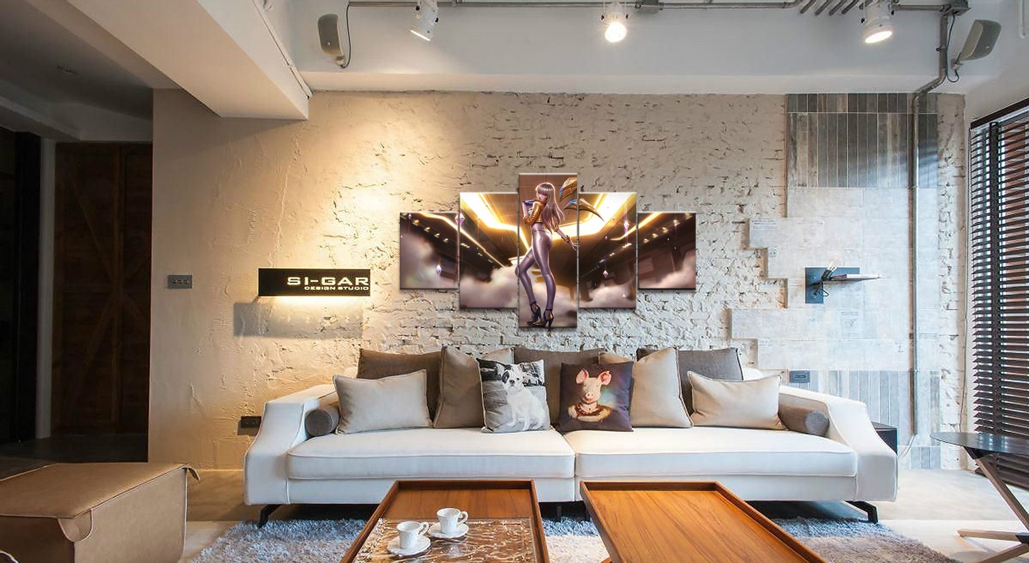 LOL League Of Legends Kai'Sa 2 Game Canvas Wall Art