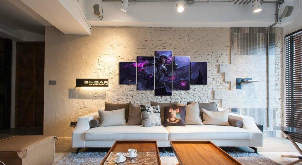 LOL League Of Legends Kai'Sa 3 Game Canvas Wall Art
