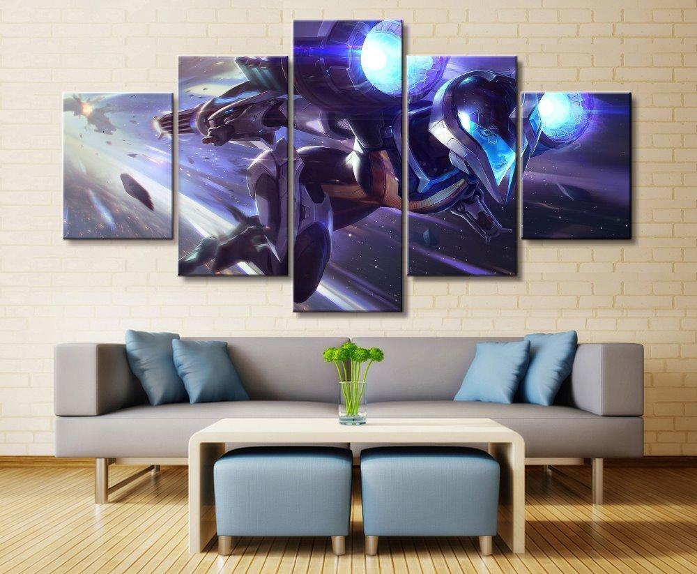 LOL League Of Legends Kai'Sa 4 Game Canvas Wall Art