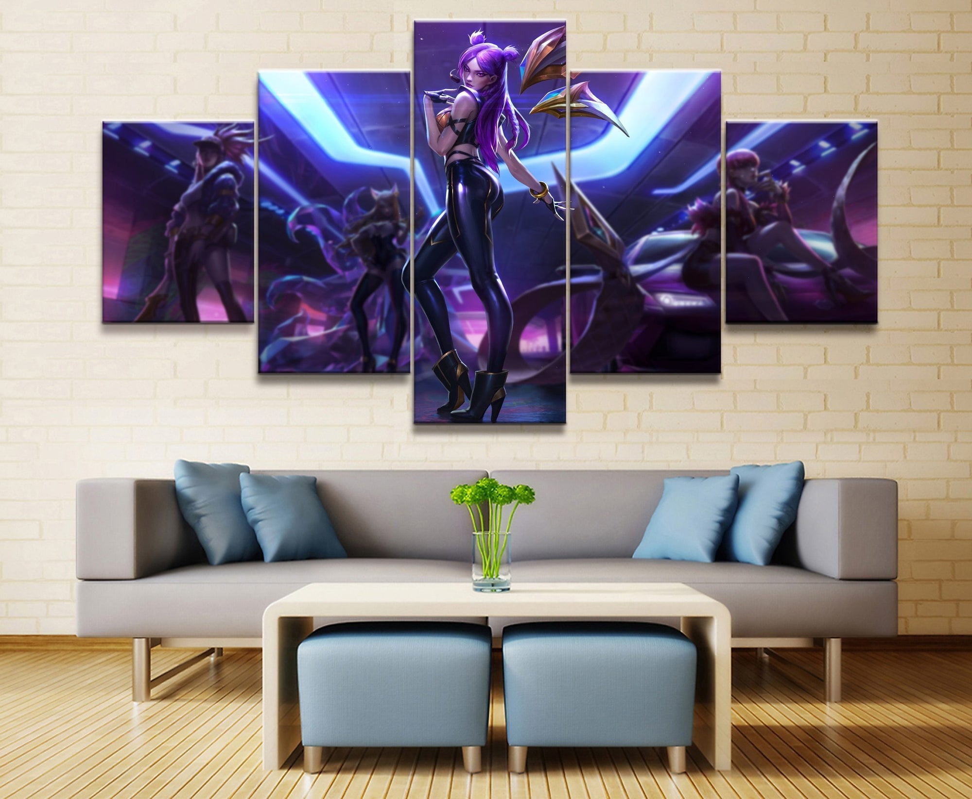 LOL League Of Legends Kai'Sa Game Canvas Wall Art