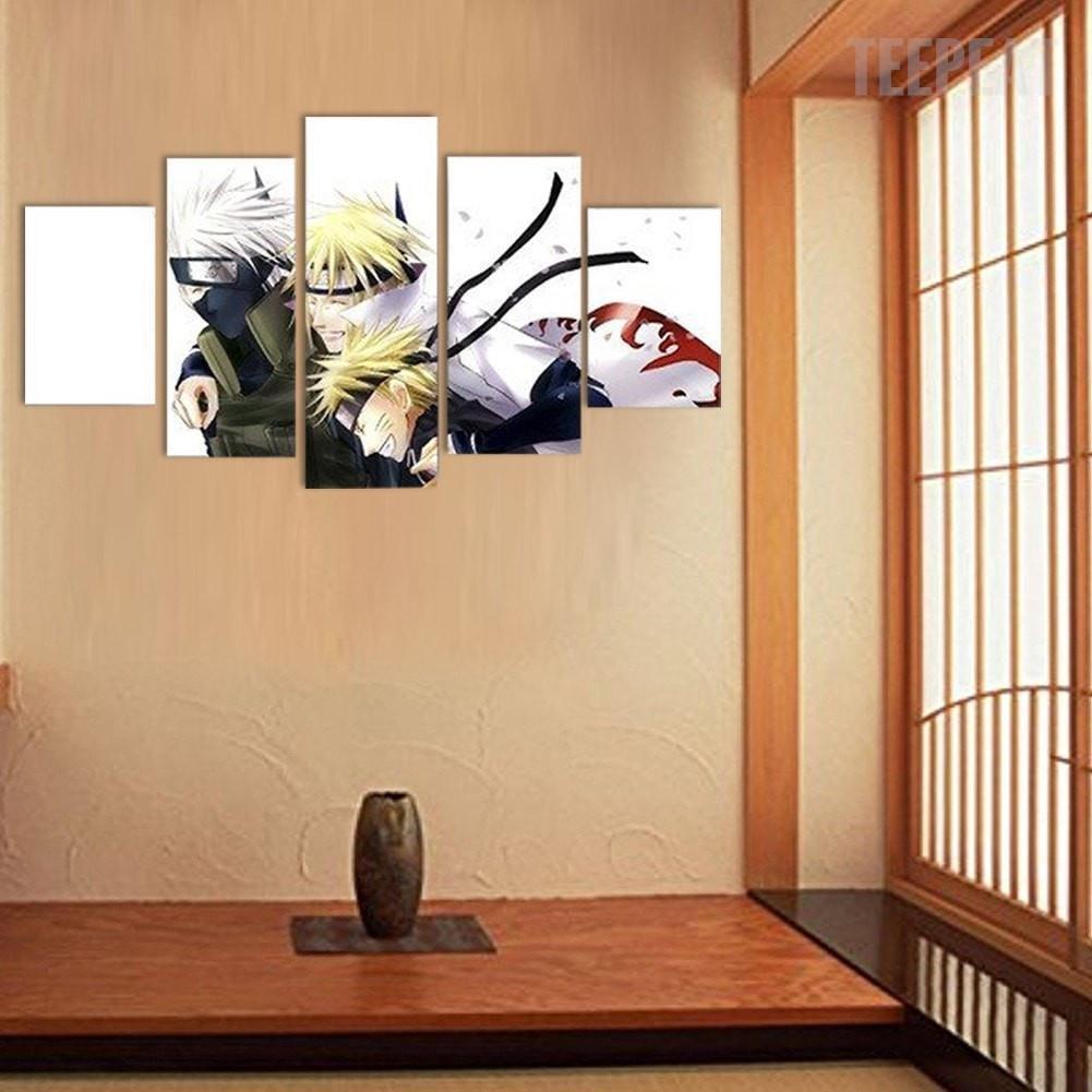 Kakashi And Minato Of Naruto Anime Canvas Wall Art