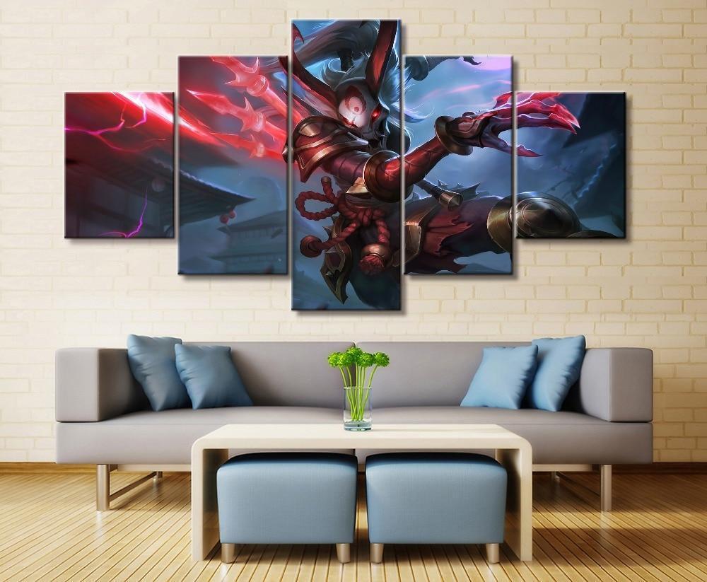 LOL League Of Legends Kalista 2 Gaming Canvas Wall Art