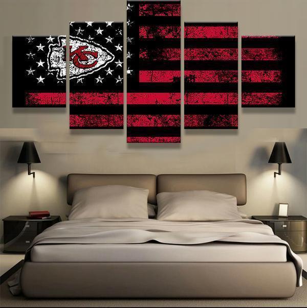 Kansas City Chiefs Football Sport Canvas Wall Art