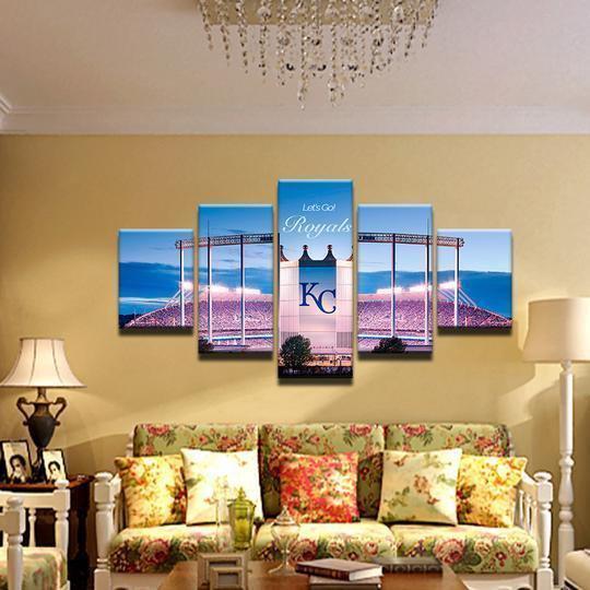 Kansas City Royals Nature Canvas Wall Art