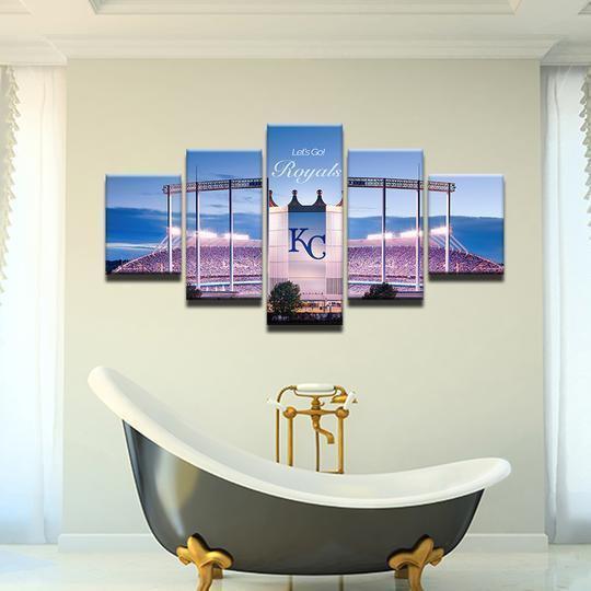 Kansas City Royals Nature Canvas Wall Art