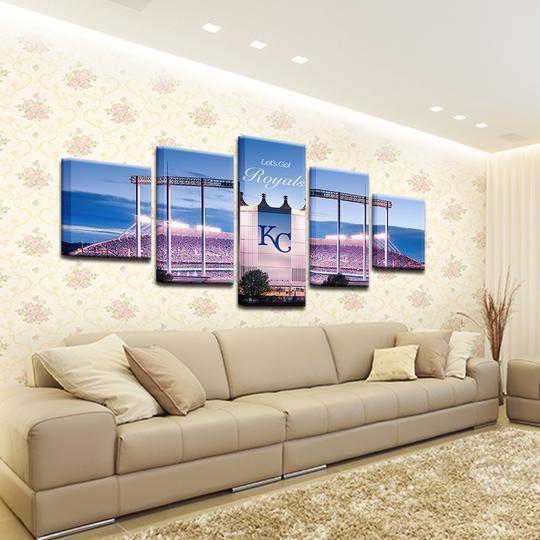 Kansas City Royals Nature Canvas Wall Art