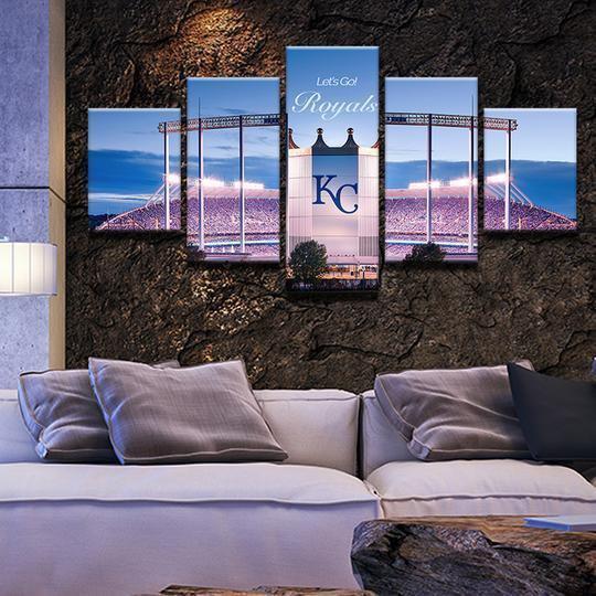 Kansas City Royals Nature Canvas Wall Art