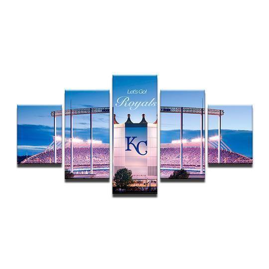 Kansas City Royals Nature Canvas Wall Art