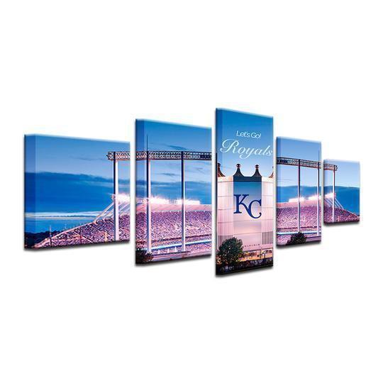 Kansas City Royals Nature Canvas Wall Art