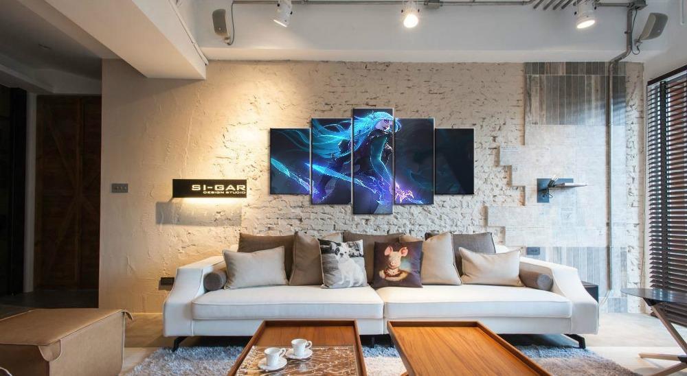 LOL League Of Legends Katarina Game Canvas Wall Art